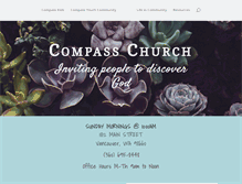 Tablet Screenshot of compassv.org